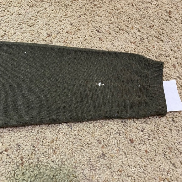 VTG Ballantyne Bonnie Cashin Green Cashmere Cardigan Small - Picture 8 of 10